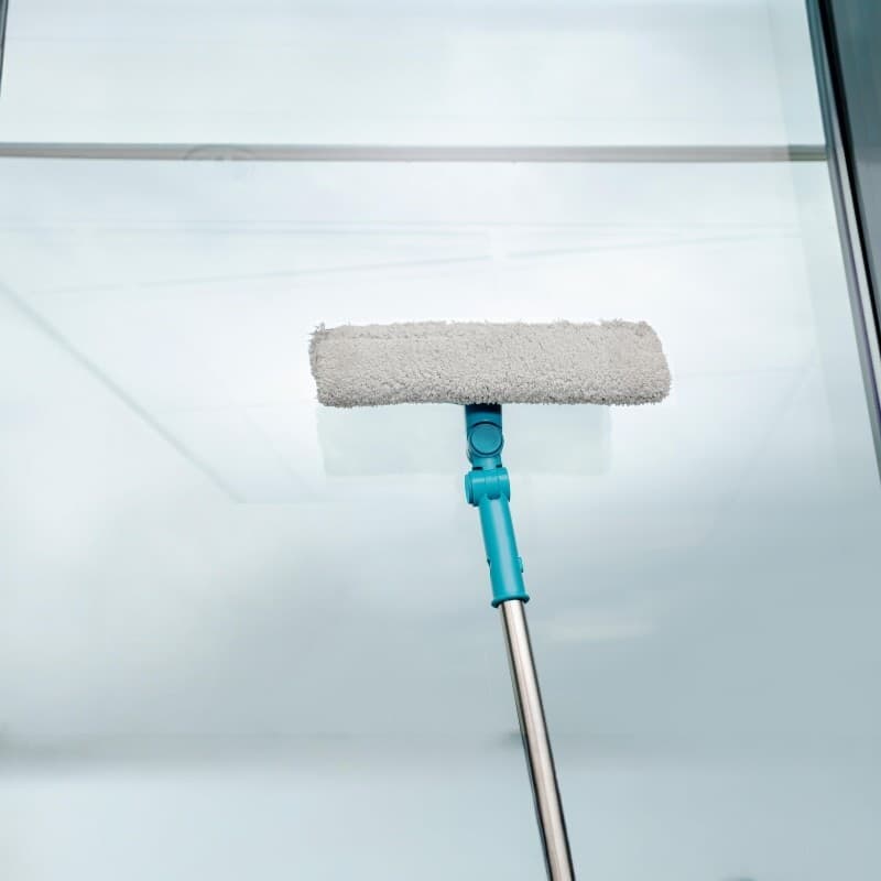 Alpina - 2-in-1 Window Washer / Squeegee with Telescopic Handle up to 89 cm - 18