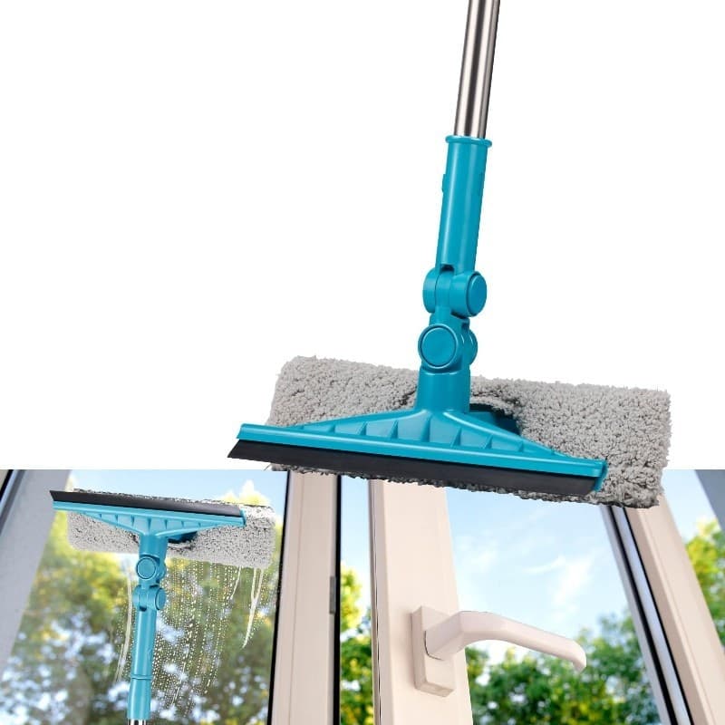 Alpina - 2-in-1 Window Washer / Squeegee with Telescopic Handle up to 89 cm - 19