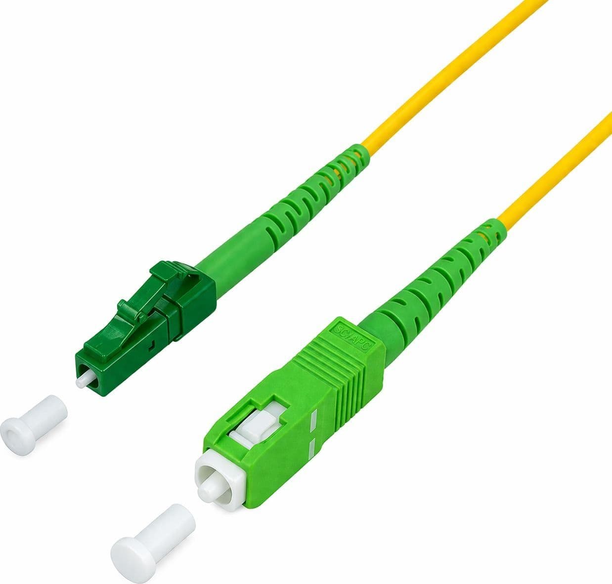 Cavo Fibra Ottica Monomodale OS2 SC/APC LC/APC 9/125 1 m - 14