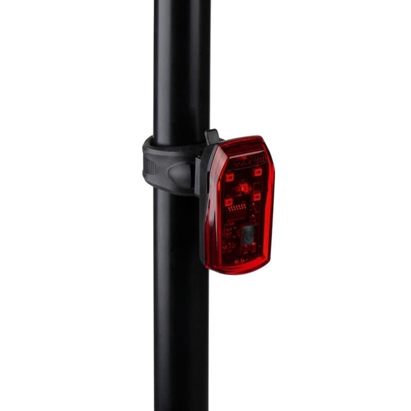 Dunlop - Rear bike light with 5 LEDs and STOP function K-Mark - 9