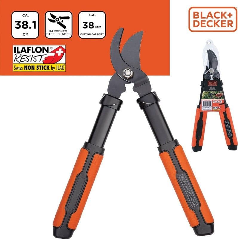 Black&Decker - Branch Pruner / Lopper 38.1x17.8x3 cm - 3