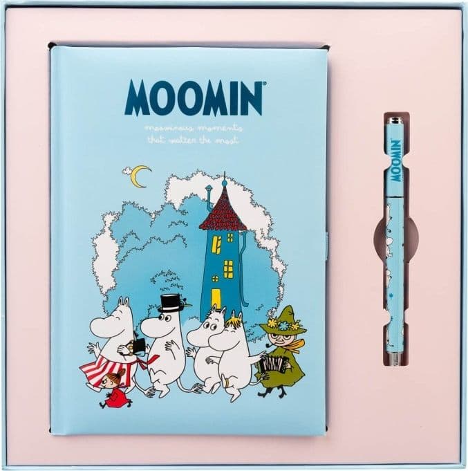 Moomins - Notebook / Notepad A5 with Pen - 9