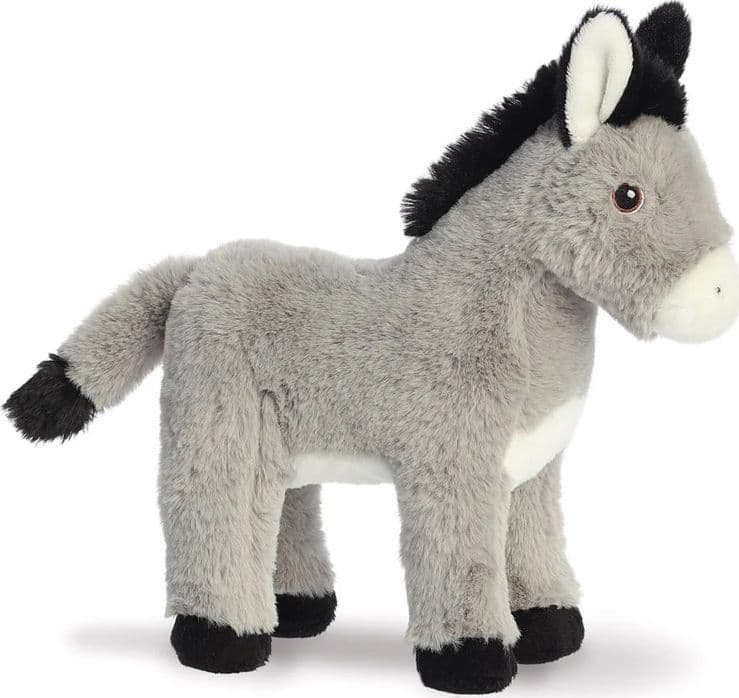 Eco Nation – Plush Toy / Cuddly Donkey 22 cm Eco-Friendly - 4