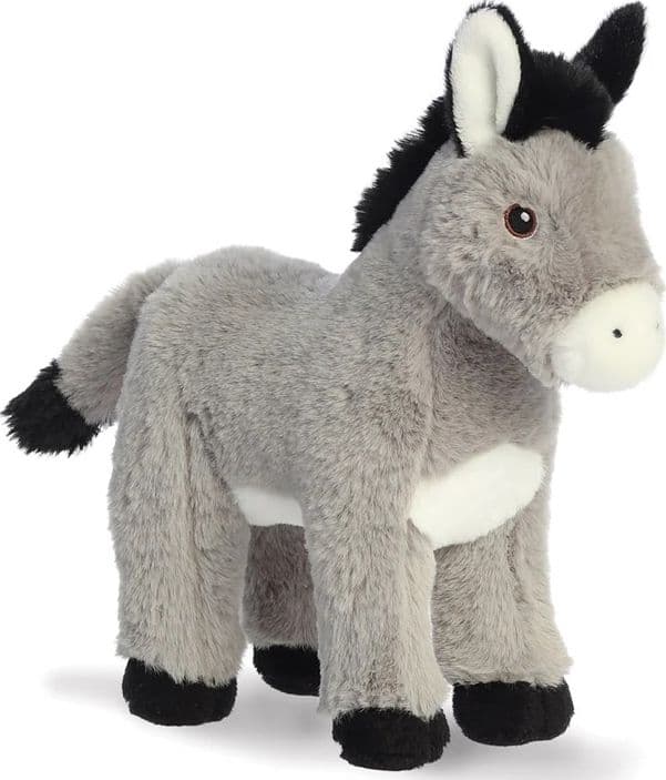 Eco Nation – Plush Toy / Cuddly Donkey 22 cm Eco-Friendly - 8
