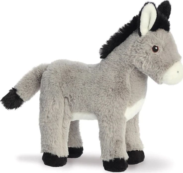 Eco Nation – Plush Toy / Cuddly Donkey 22 cm Eco-Friendly - 9