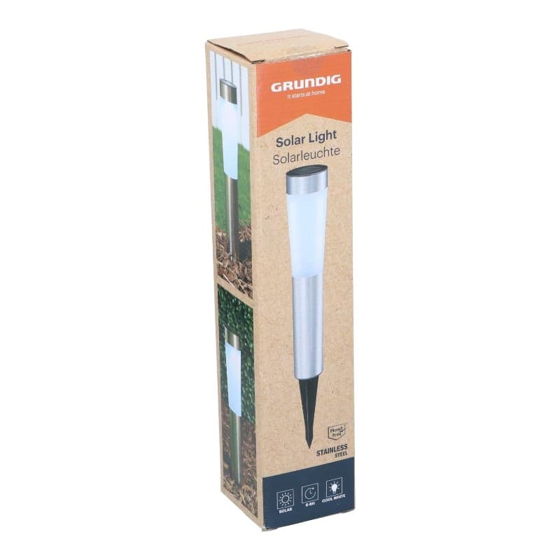 Grundig - Solar Garden Lamp LED 7.5x56 cm - 3