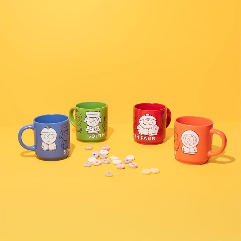 South Park - Set of 4 Ceramic Mugs with Stand 300 ml - 5