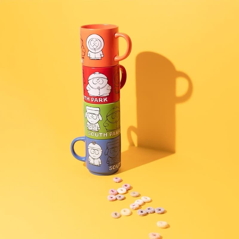 South Park - Set of 4 Ceramic Mugs with Stand 300 ml - 7