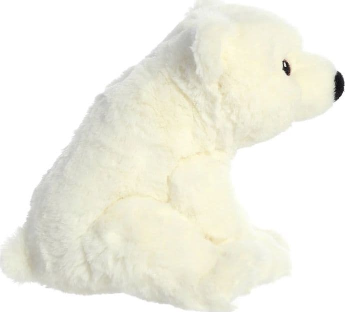 Eco Nation – Plush Toy / Cuddly Sitting Polar Bear 19 cm Eco-Friendly - 14