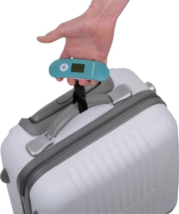 Dunlop - Digital luggage scale up to 40 kg (Turquoise) - 3