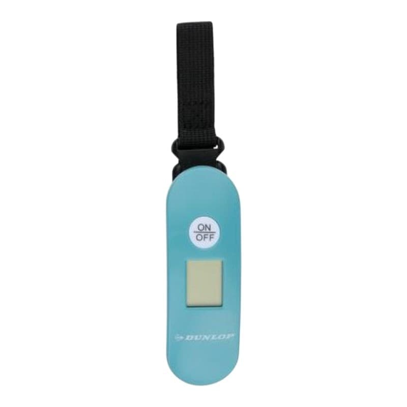 Dunlop - Digital luggage scale up to 40 kg (Turquoise) - 5