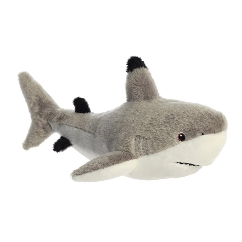 Eco Nation – Plush Toy / Cuddly Blacktip Shark 38 cm Eco-Friendly - 4