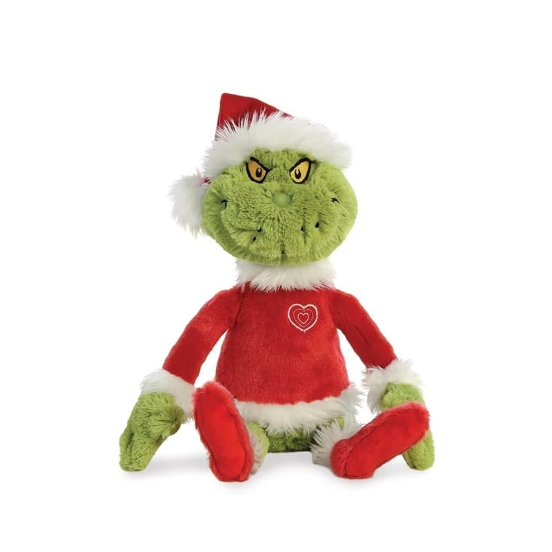 Grinch - Plush toy / cuddly Grinch in Santa Claus outfit 43 cm Eco-Friendly - 11
