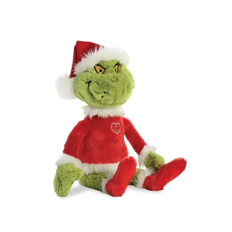 Grinch - Plush toy / cuddly Grinch in Santa Claus outfit 43 cm Eco-Friendly - 12