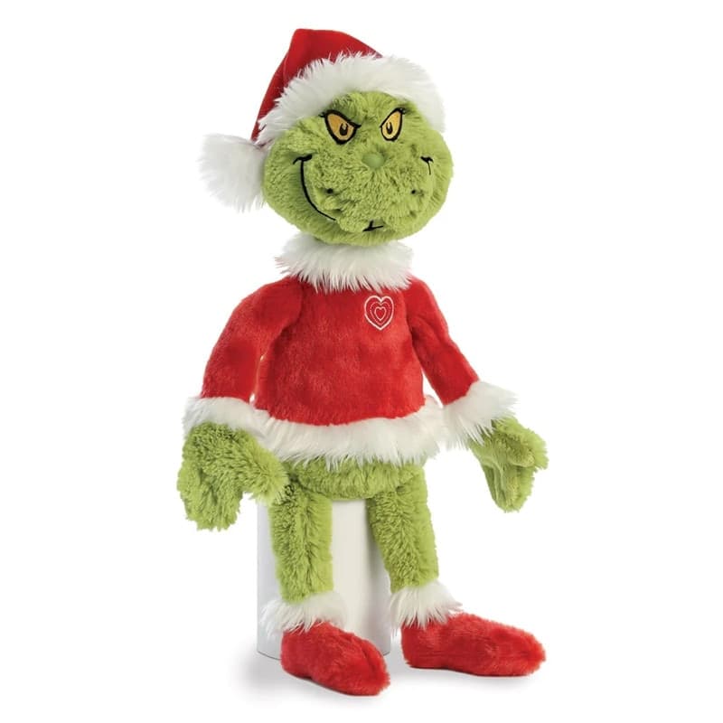 Grinch - Plush toy / cuddly Grinch in Santa Claus outfit 43 cm Eco-Friendly - 4