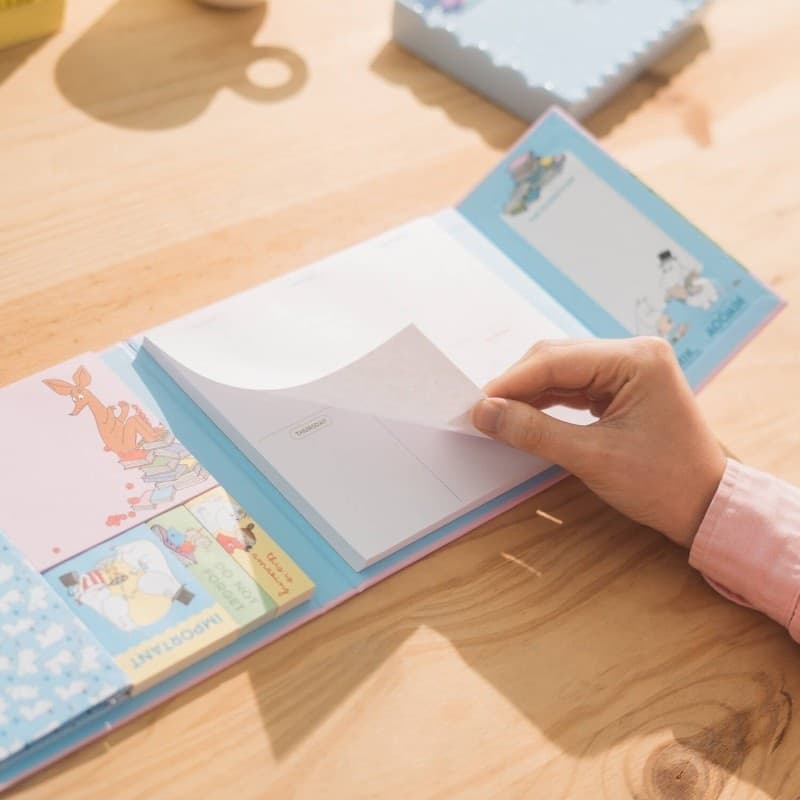 Moomins - Weekly Planner A4 with Sticky Notes - 17