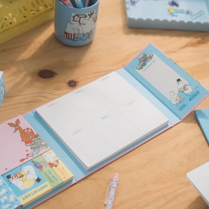 Moomins - Weekly Planner A4 with Sticky Notes - 6