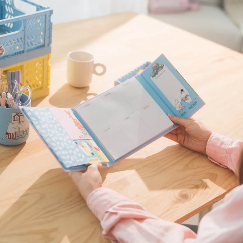 Moomins - Weekly Planner A4 with Sticky Notes - 7