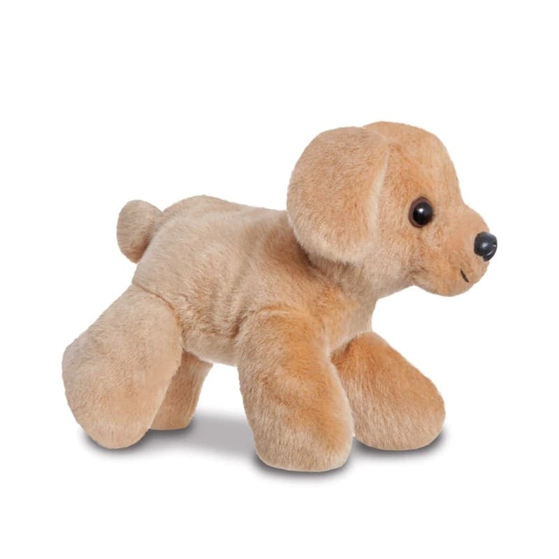 Fancy Pals – PeekaBoo Labrador Peluche in una borsa rosa 20 cm Ecologico - 8