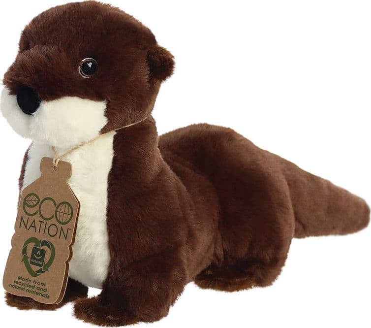 Eco Nation – Plush Toy / Cuddly River Otter 34 cm Eco-Friendly - 3