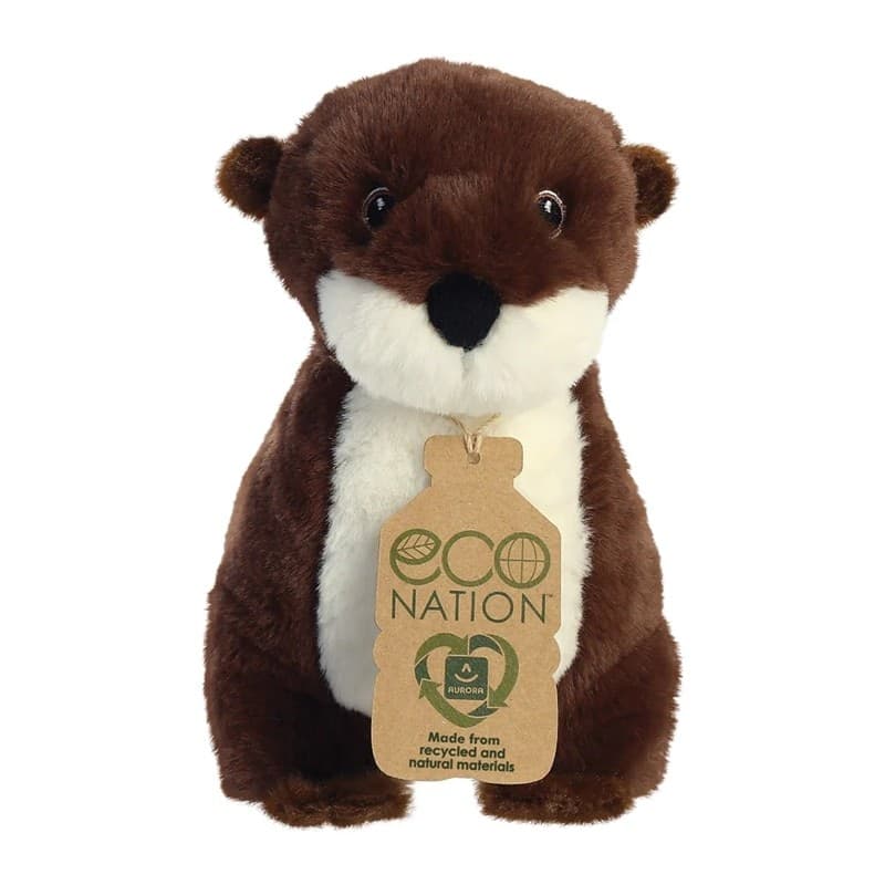 Eco Nation – Plush Toy / Cuddly River Otter 34 cm Eco-Friendly - 10