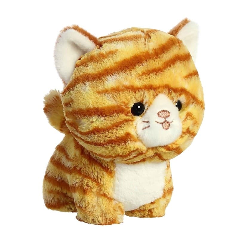 Teddy Pets - Plush Toy / Cuddle Toy Cat Ginger Tabby 17 cm - 7