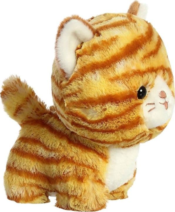 Teddy Pets - Plush Toy / Cuddle Toy Cat Ginger Tabby 17 cm - 8