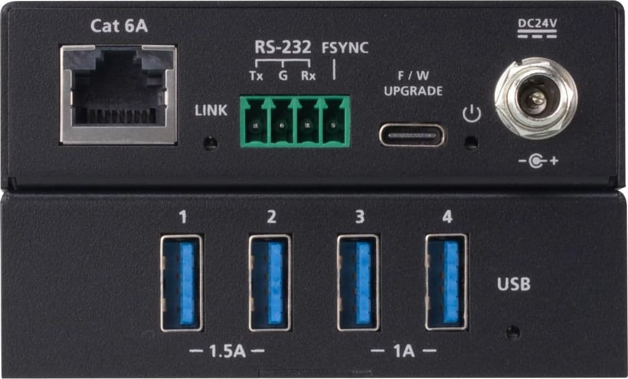 Estensore USB 3.0 Gen. 1 CAT 6A a 4 porte (100 m), UCE33100 - 5
