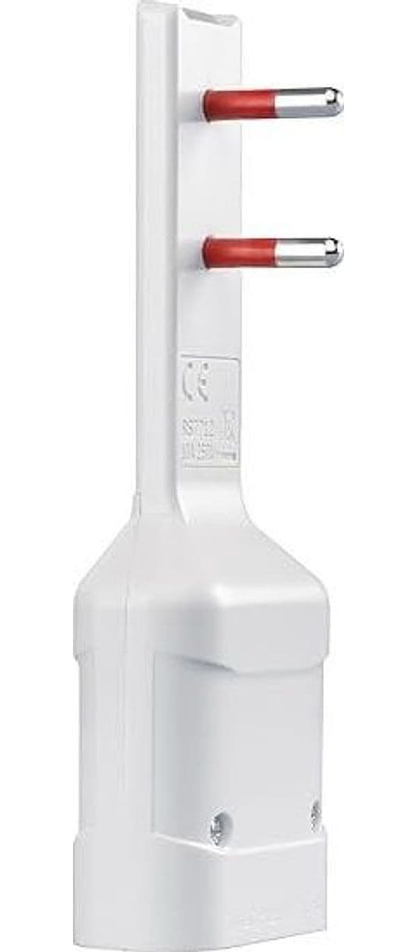 Spina Italiana Ultrapiatta USB tipo A e USB-C&trade 2P+T250V 10A 20W, Bianco - 2