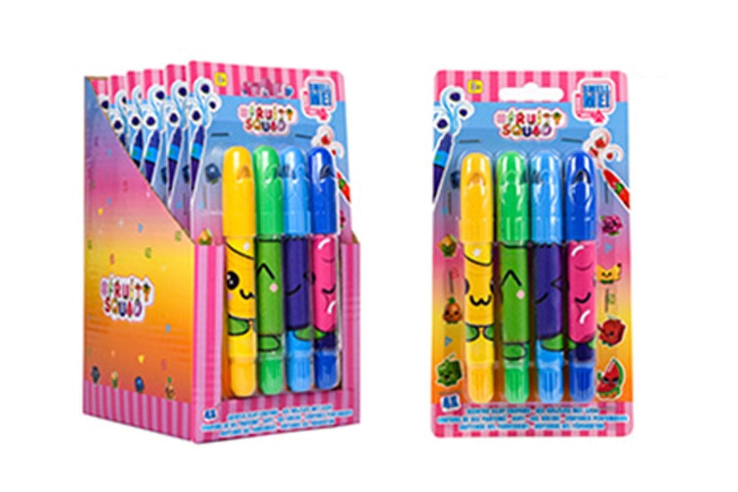 Fruity Squad 4 Pastelli Maxi Profumati