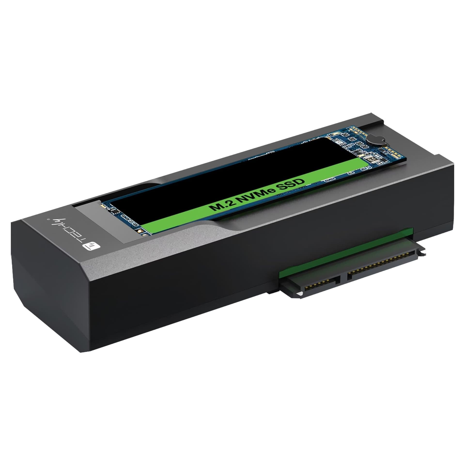 Adattatore/Duplicatore per HDD/SSD SATA da 2,5”/3,5” e SSD NVME M.2 - 5