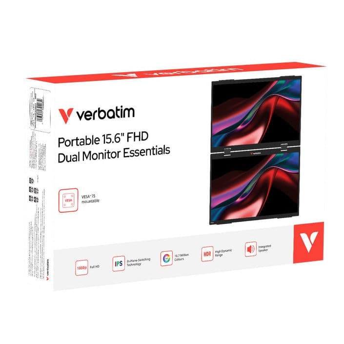 Doppio Monitor Portatile 15,6'' Full HD 1080p Essentials - 8