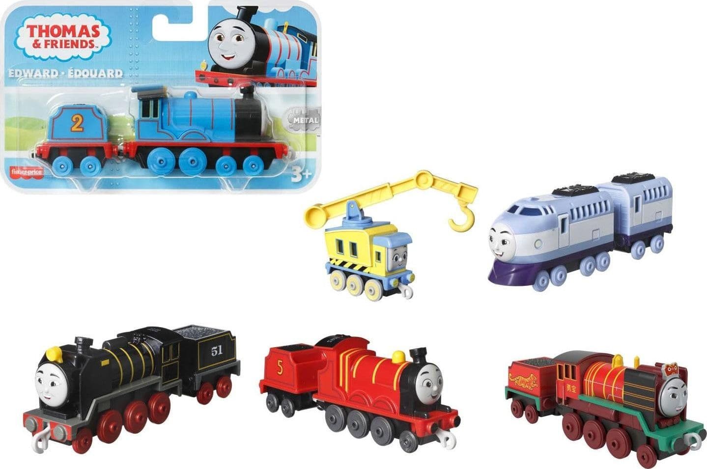 Thomas e Friend Locomotive Large Ruota Libera - 3