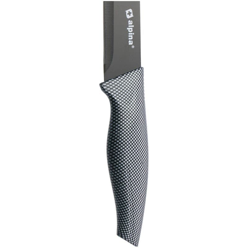 Alpina - Stainless steel INOX knife set 6 pcs. (Black) - 18