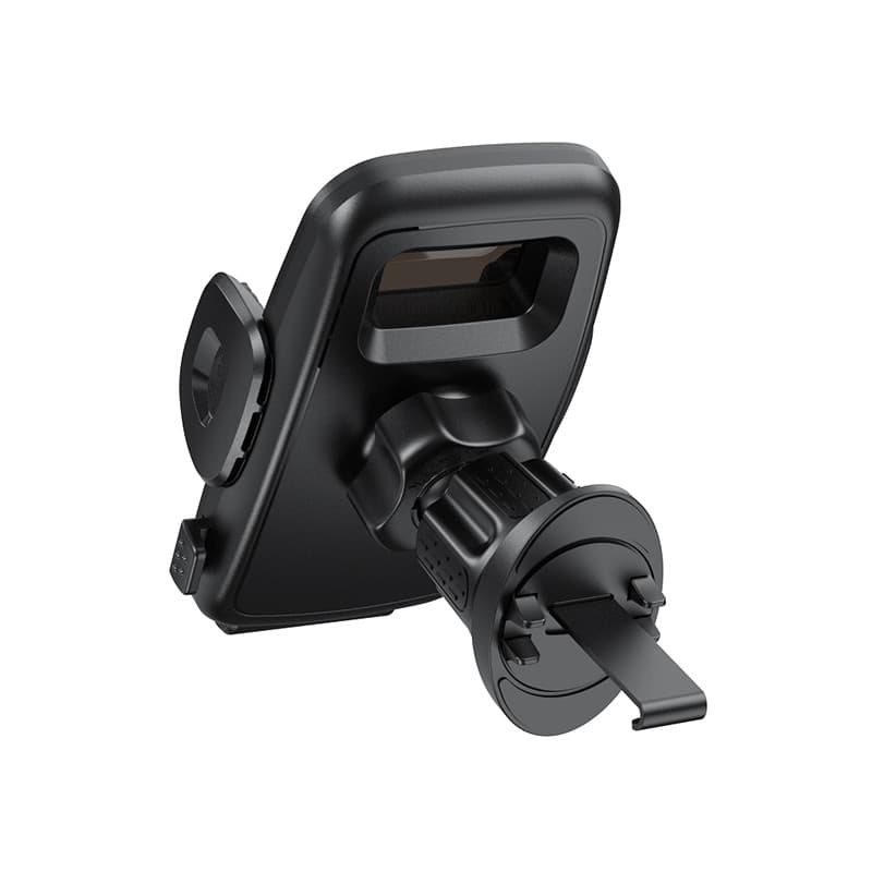 Crong Carclip Air Vent - Supporto universale per bocchette dell'aria per auto (nero) - 2