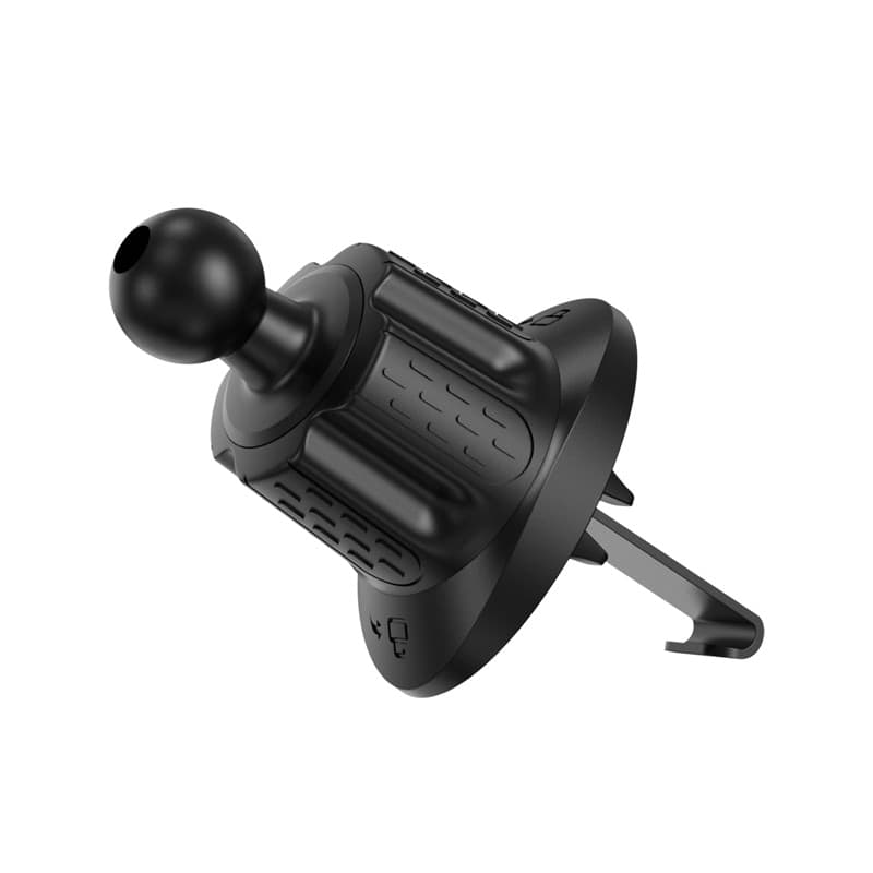 Crong Carclip Air Vent - Supporto universale per bocchette dell'aria per auto (nero) - 6