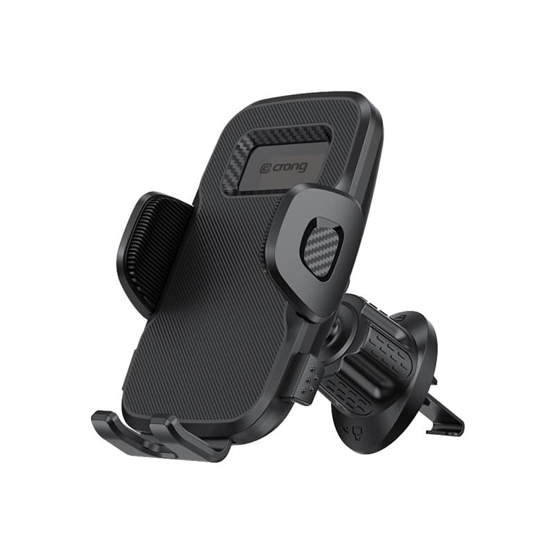 Crong Carclip Air Vent - Supporto universale per bocchette dell'aria per auto (nero) - 9