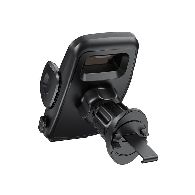 Crong Carclip Air Vent - Supporto universale per bocchette dell'aria per auto (nero) - 10