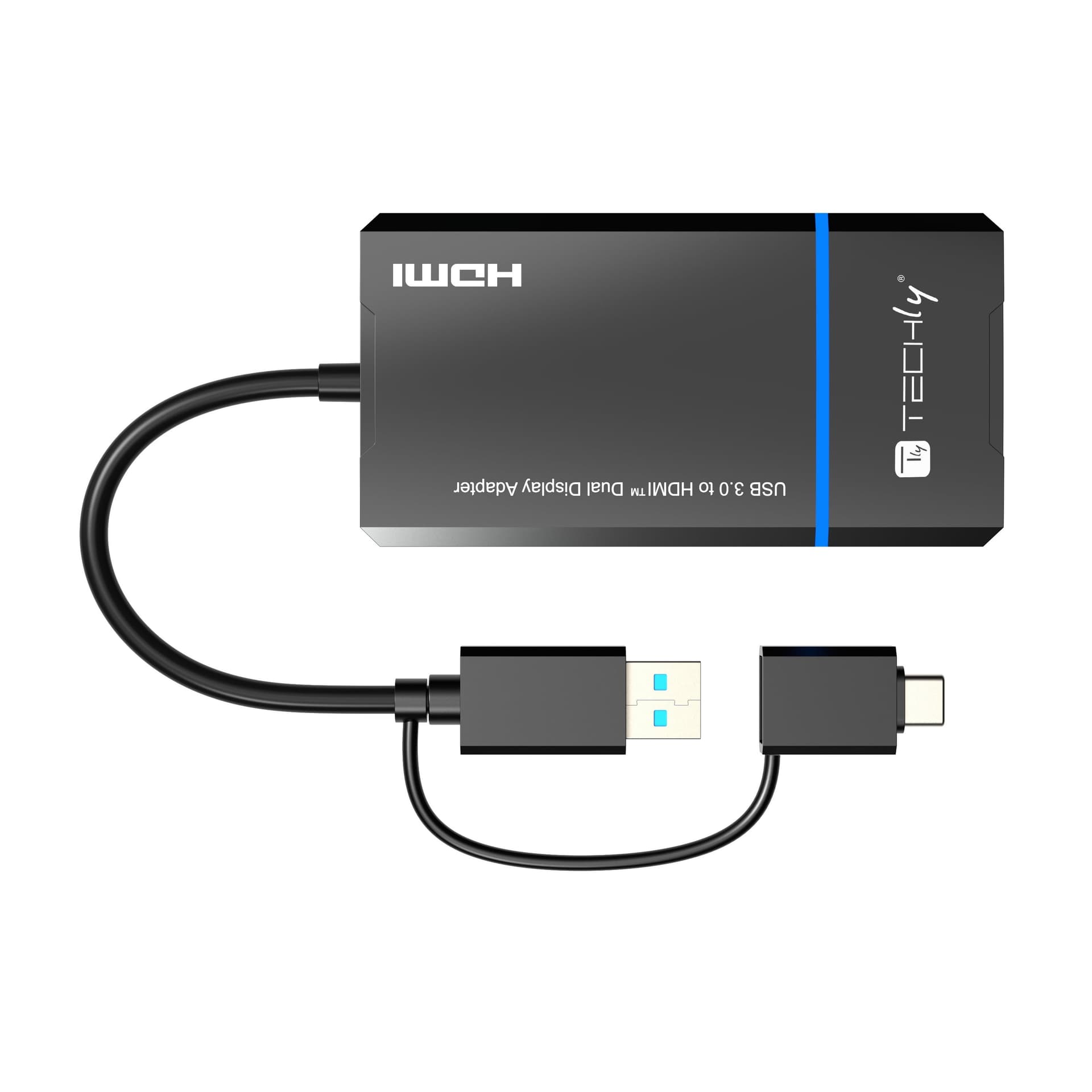 Adattatore USB-C&trade e USB-A a Doppio Monitor HDMI - 5