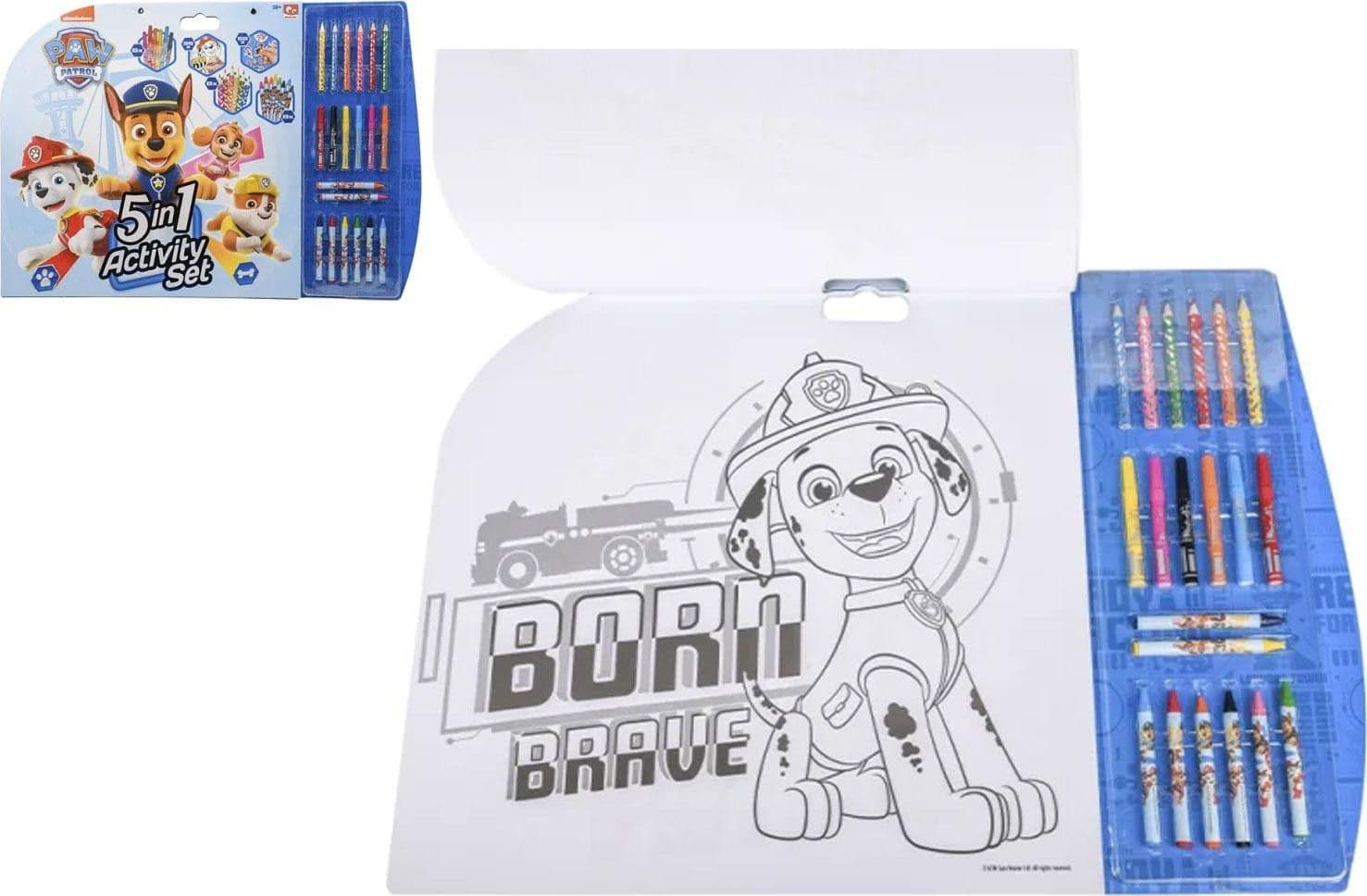 Paw Patrol Blocco Activity 5 in 1 con Colori