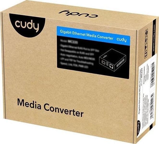 Convertitore Multimediale Gigabit RJ45 10/100/1000 Mbps Ethernet Slot SFP - 2