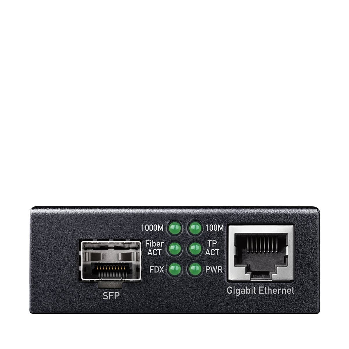 Convertitore Multimediale Gigabit RJ45 10/100/1000 Mbps Ethernet Slot SFP - 9