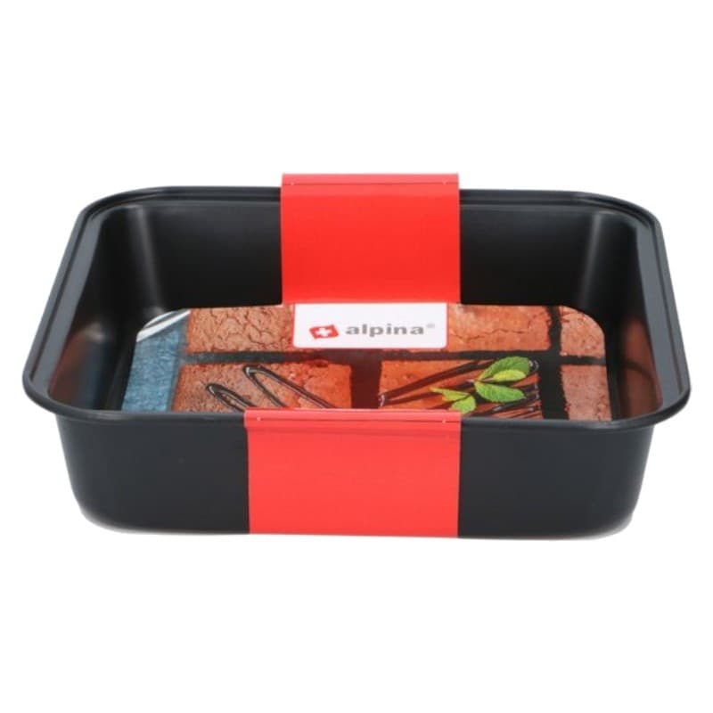 Alpina - Teglia quadrata antiaderente 23x22x5 cm - 3
