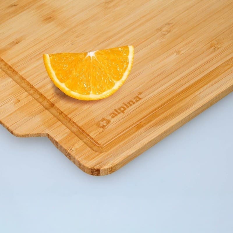 Alpina - Tagliere in legno di bambu 36x26 cm - 13
