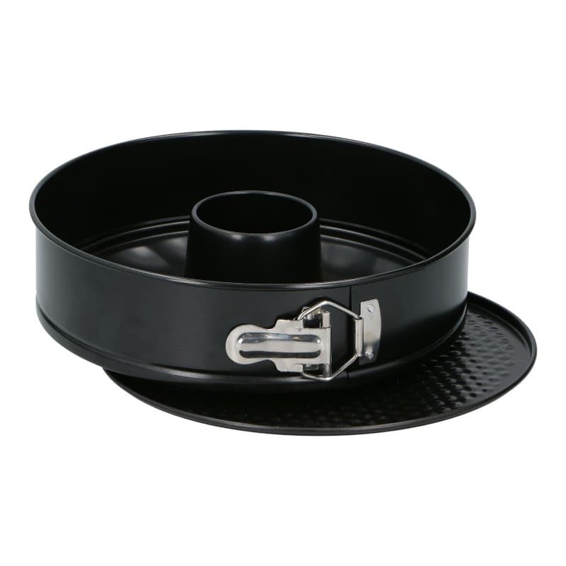 Alpina - Teglia 2 in 1 per torte e ciambelle con rivestimento antiaderente 26x7 cm