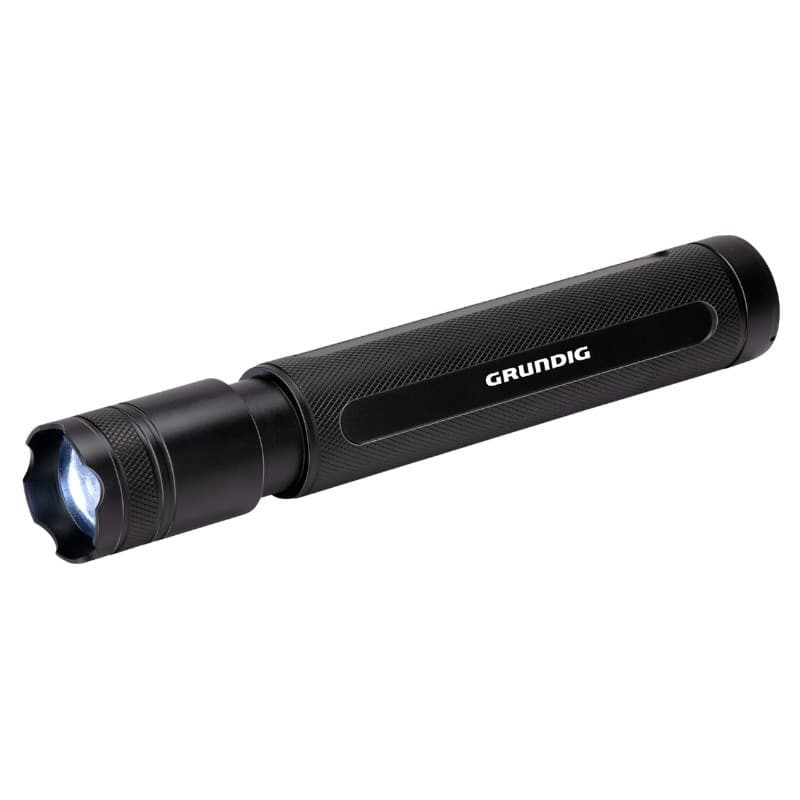 Grundig - Torcia LED in alluminio 350 lumen 6W