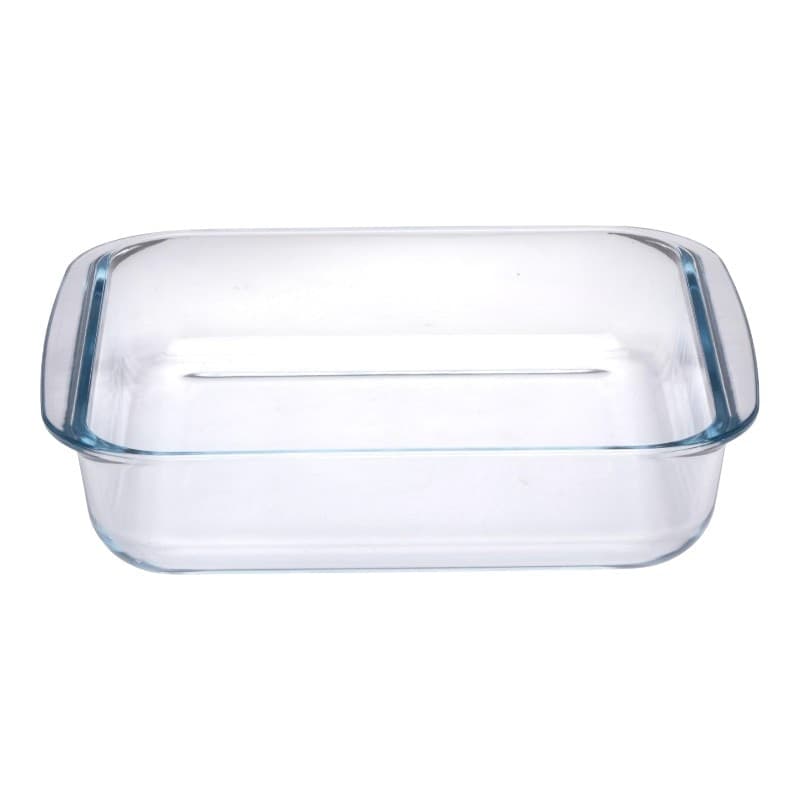 Alpina - Pirofila in vetro da forno 24,5x22x5 cm 1,6 L - 2