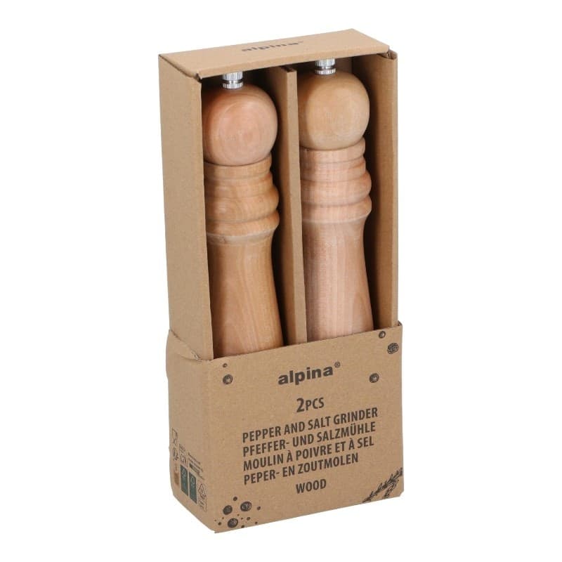 Alpina - Set macina pepe e macina sale 25 cm (2 pezzi) - 2