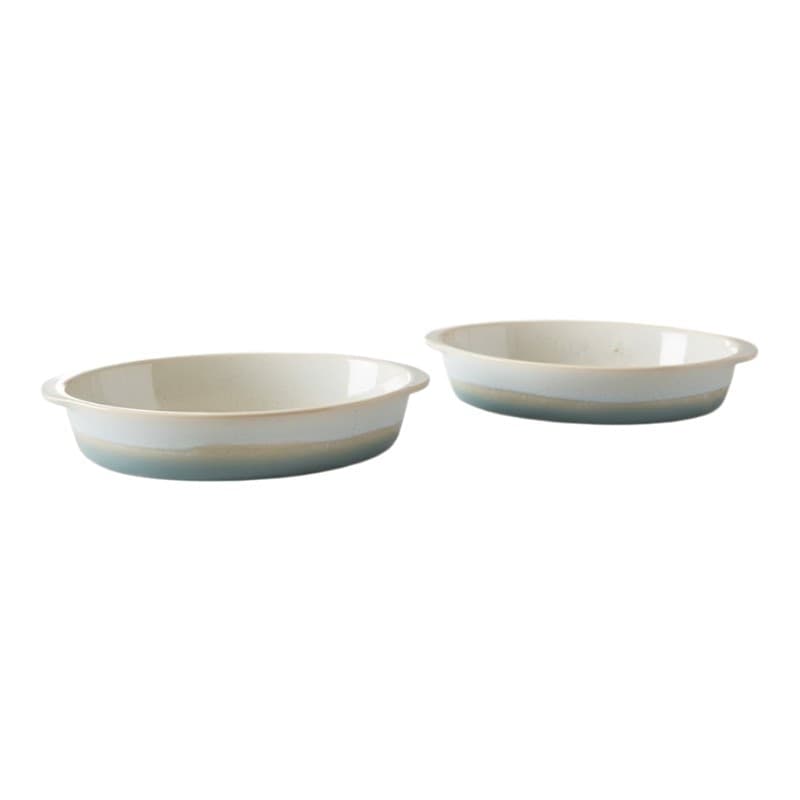 Alpina - Pirofila in ceramica ovale da forno, 20,2x12,3x4,3 cm (2 pezzi) - 5