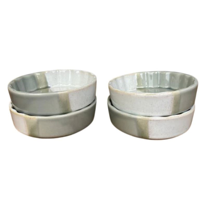 Alpina - Teglia rotonda in ceramica da forno 12x12x3,5 cm (4 pezzi) - 6